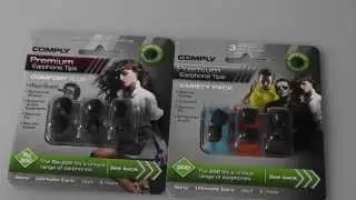 First Look (P.1): Comply Memory Foam Earphone Tips