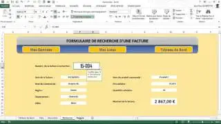 Word  - Comment insérer un tableau Excel dans un document Word