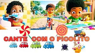 CANTE COM PICOLITO🍭☀️⚽️🚀 #disney #children #toys