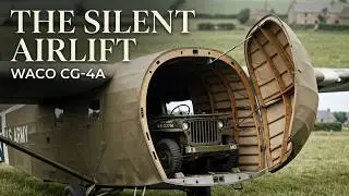 WACO CG-4A: The Silent WW2 Glider That Landed JEEP Logistics on Europe