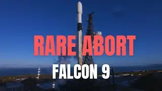The Ultimate Space Drama: SpaceX's Falcon 9 Launch Aborted in the Nick of Time