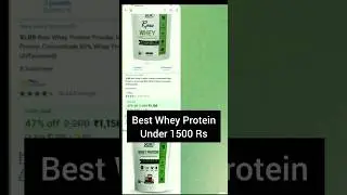 Best Whey Protein Under 1500  #fitness #wheyprotein #bestwhey #weightloss #rawwhey #supplement