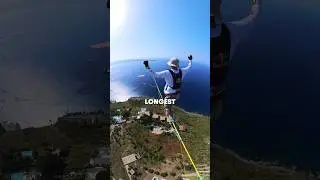 Installing The World&rsquo;s Longest Slackline 🤯