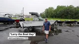 Join Larry the Boat Guy as he tours you through the feature-packed 2025 Lund Adventure 1775 🚤!