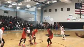 Jeremiah Hudson hits a short turnaround in the lane.