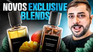 NOVOS PERFUMES EXCLUSIVE BLENDS DA VIVANT COSM&Eacute;TICOS | Patchouli Bourbon e L'Eau Tropicale