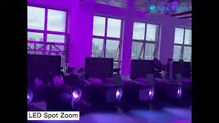 Fresnel LED Spot Zoom Light RGBL/RGBW Warm White Color For Option LED Spot Light With Zoom