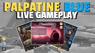 Chancellor Palpatine Blue | Legends of the Force Gameplay | Star Wars: Unlimited