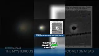 Comet's Mysterious Journey: Natural or Alien Probes Incoming? #shorts