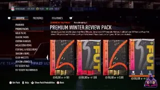 Opening my premium winter review pack! | FIFA 23