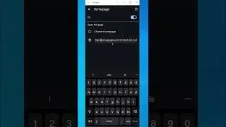 How to change homepage in Chrome on Mobile