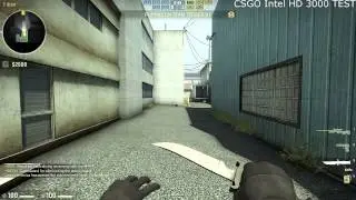 Counter Strike: Global Offensive gameplay on the Intel HD 3000
