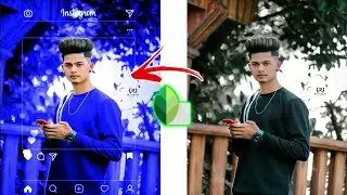 New Snapseed Dark Blue Effect Photo Editing Trick🔥 #SnapseedPhotoEditing