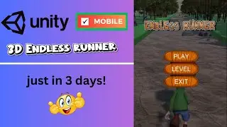 Endless Runner | Unity | Unity 3d | 3d Endless Runner |