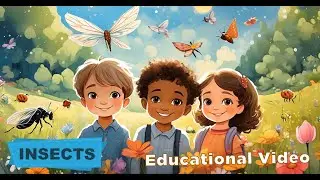 Explore the Amazing World of Insects and Bugs | Fun Learning Video for Kids | Preschool Education