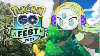 Meloetta Encounter | Pok&eacute;mon GO Fest 2021