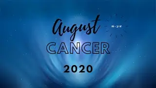 CANCER August 16-31, 2020 ~ IT'S A DIFFICULT WALK AWAY. There's a positive to this! Tarot, Horoscope
