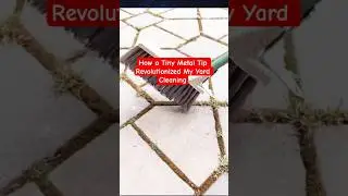 This Modified Broom Tears Through Pavement Moss!  🔅