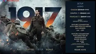 1917 (2019) Blu-ray&trade; Disc | Main Menu | Menu Walkthrough