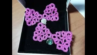 Tutorial Fiocco chiacchierino ad ago [Tutorial Ribbon Tatting]