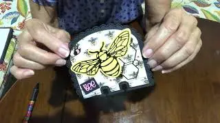 #atcmdcopencollab - Bee Themed Memory Dex Cards