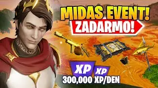 *NOV&Yacute;* FORTNITE MIDAS LIVE EVENT! - FLOOR IS LAVA MODE!