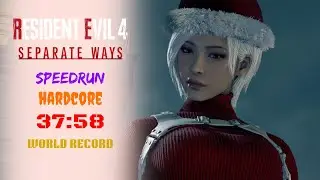 RE4R Separate Ways Any% Hardcore Speedrun 37:58 IGT (Former World Record)