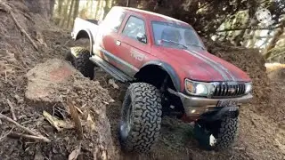 TRX4 Tacoma at Redwood Scale Trail