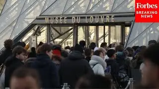 Louvre Museum Reopens To Public Days After Robbers Steal Jewels Worth Millions In Heist