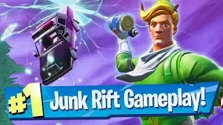 NEW Junk Rift Gameplay + Glitched Consumables - Fortnite Battle Royale