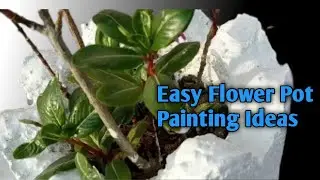 Easy Flower Pot Painting Ideas 
