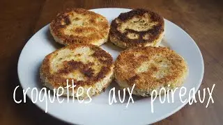 CROQUETTES POIREAUX POMMES DE TERRE