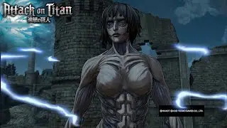 EREN VS. BIZARRE FEMALE TITAN  - Attack On Titan Gameplay