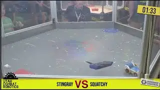 SQUATCHY Mk3 vs. STINGRAY - UCR Spring Fling 31-May-25 - Synshop Livestream