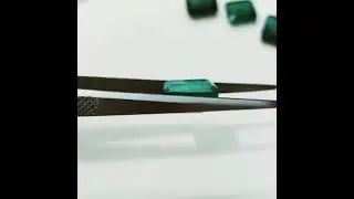 Natural Zambia Emerald Kagem Mine Wow Colour, Nice Cut, Ultra Clear #zambia #emerald #kamalnandlal