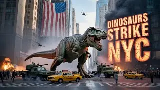 Dinosaurs Are Back In America Islands Ai Short Film