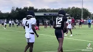 Texans WR/DB 1-on-1s
