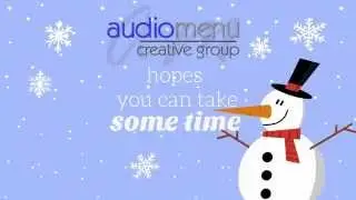 2014 Happy Holidays from AudioMenu Creative Group