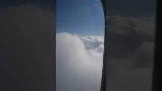 Mesmerized beautiful clouds view from plane window. #beautiful #clouds