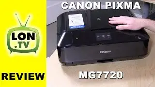 Canon Pixma MG7720 Review - Wireless All-In-One Printer with Scanner - Air Print Google Cloud Print