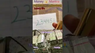Money 💰 Mantra | Angel Number for Abundance #shorts #ytshorts