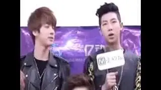 It's NamJin thing. #1 Seokjin's gaze