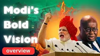 PM Modi's Bold Vision: India & Ghana to Double Trade in 5 Years | Strategic Partnership Explained