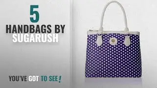 Top 10 Sugarush Handbags [2018]: Sugarush Bloom Women's Tote Bag Handbag (Purple)