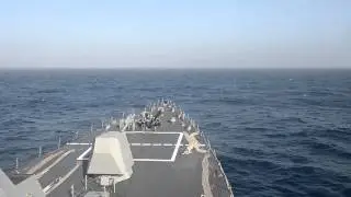 USS Jason Dunham (DDG 109) Transits the Mediterranean Sea
