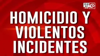 Mataron a un joven de 29 años en una pelea familiar: quemaron dos patrulleros
