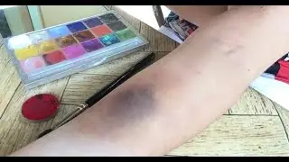 SFX makeup : How to create a bruise?