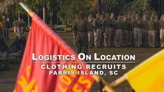 Logistics On Location: Clothing Recruits, Marine Corps Recruit Depot, Parris Island (Open Caption)