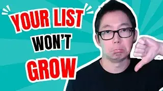 Why Your Email List Isn&rsquo;t Growing (And How to Fix It)