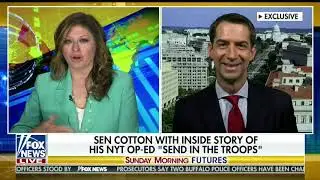 Tom Cotton: My fascist op-ed 'far exceeded' New York Times standards